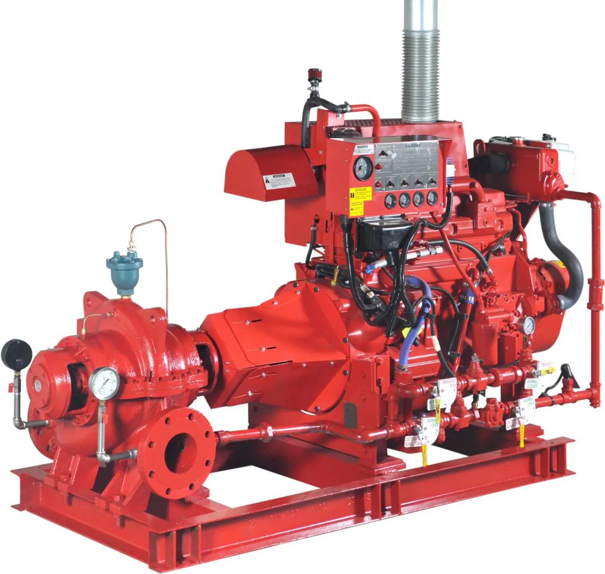 UL/FM approved fire pumps